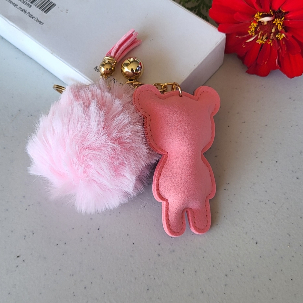Teddy rhinestone Keychains - Picture 4 of 4